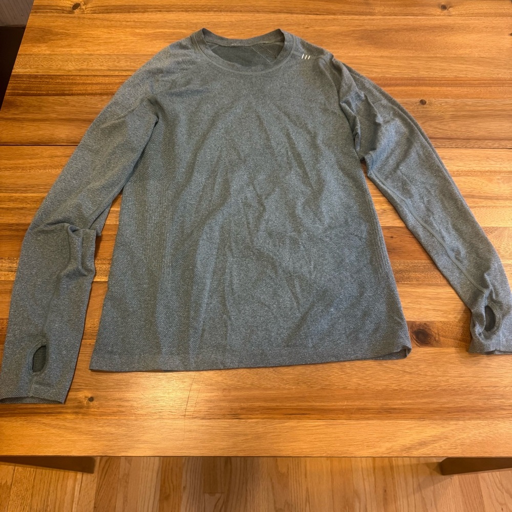 Green Lululemon Long Sleeve Shirt